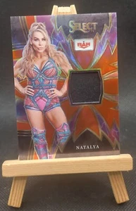 2024 Panini Select WWE - Sparks Red #SP-NTL - Natalya /99 Patch - Bild 1 von 2