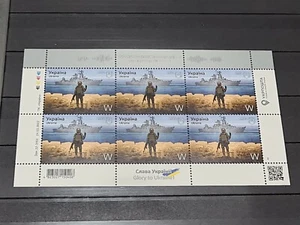 War in Ukraine 2022 Ukrainian soldier sends Russian warship full set "W" 6 - Picture 1 of 4