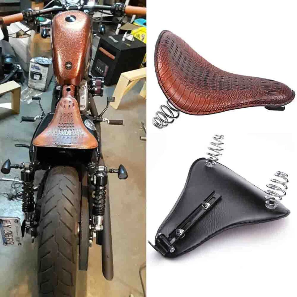 For Kawasaki VN900 VN800 VN750 VN1500 VN1600 Alligator Solo Seat Spring Bracket Foto 1 de 4