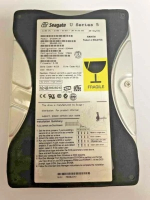 Seagate ST320413A 9R4003-201 20gb ide hard drive TESTED - Image 1 of 4