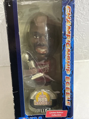 Shaquille O'Neal 2006 NBA Championship Bobble Head BRAND NEW Limited Edition Cover