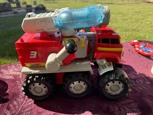 Matchbox Smokey The Fire Truck Transformer. Moving Parts Work - Picture 1 of 8