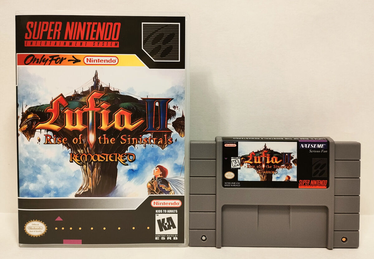 Nintendo SNES Lufia II: Rise of the Sinistrals Video Games Nintendo SNES Lufia II: Rise of the Sinistrals Video Games
