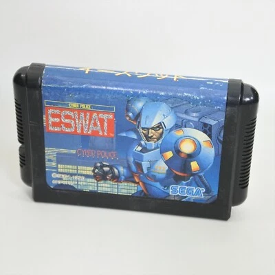 Mega Drive ESWAT Cyber Police Cartridge Only Sega mdc - Image 1 of 2