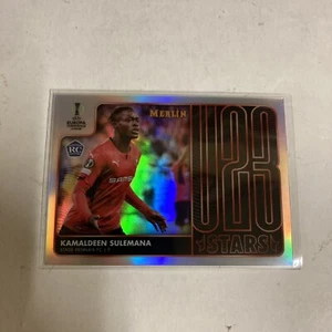 2021-22 Topps Chrome Merlin U23 rifrattore Kamaldeen Sulemana Rookie RC # 23-6 - Foto 1 di 4