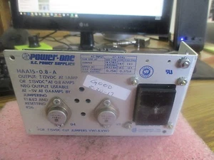 Power-One HAA15-0.8-A Power Supply. Tested Good  - Picture 1 of 2