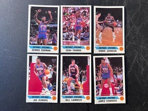 1990-91 Panini Aufkleber Detroit Kolben TEAM SET (6) Dennis Rodman - Bild 1 von 1