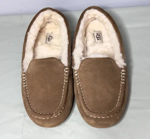 UGG Ansley Damen-Hausschuhe kastaniefarben Wildleder Fell Größe 9 - Bild 1 von 20