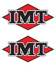   IMT Crane Decals Logo (Set of 2) Stickers Set 