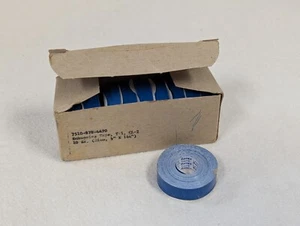 Lot of 10 Rolls ~ Vintage 1/2" Rotex Labeling Embossing Blue Tape - Picture 1 of 2