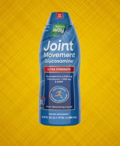 Nature's Way Joint Movement Glucosamine Chondroitin MSM Joint Health 33.8 Ounces - Picture 1 of 2