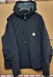 Men’s Carhartt Super Dux Full Swing Insulated Tech Jacket Black- Size XL - Picture 1 of 3
