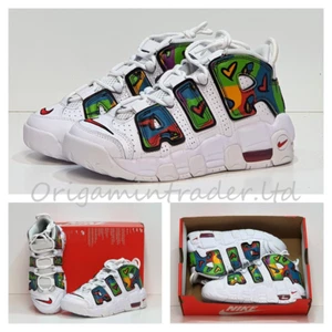 Nike Air More Uptempo GS ""Peace Love Swoosh"" DM8155-100 Gr. 3 UK, 35,5 EUR - Bild 1 von 11