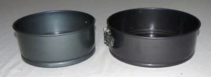 Two Spring Form Pans 7.1/2 & 9 inches NEW - Picture 1 of 3