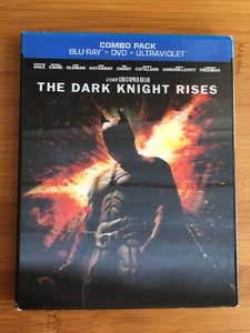 The Dark Knight Rises (Bluray/DVD, 2012) 3-Disc Set w/ Lenticular Slip Cover - Picture 1 of 14