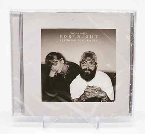 Taylor Swift Fortnight Feat Post Malone CD Single Tortured Poets Factory Sealed - Picture 1 of 2