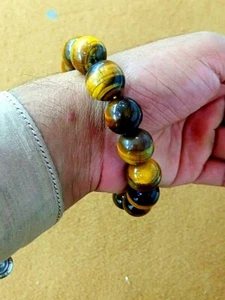 AAA Beautiful Quality Natural Tiger eye bracelet - Picture 1 of 4
