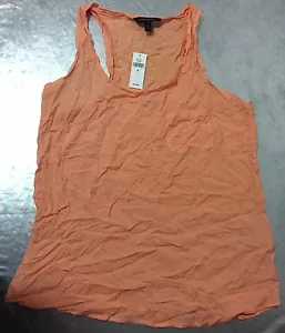 Neu mit Etikett Banana Republic Damen pfirsichfarben Gr. M ärmelloses Top Tank Cami Bluse GR M - Bild 1 von 4