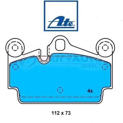 ATE Rear Disc Brake Pad Set for 2004-2010 Volkswagen Touareg - Braking fv Foto 1 de 4