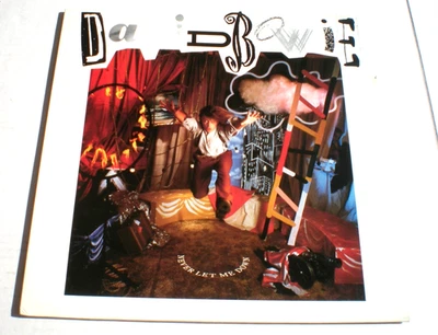 David Bowie lp Never Let Me Down Original Import Vinyl 1987 NM - Image 1 of 4