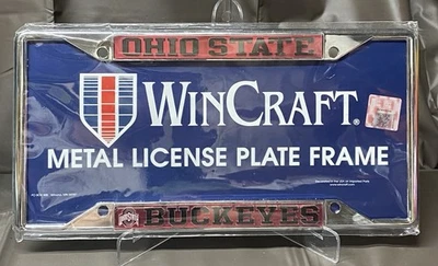 Металлическая рама номерного знака Ohio State Buckeyes NCAA Wincraft - Изображение 1 из 4