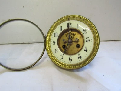 a7.. ancien mouvement de paris horloge pendule - Photo 1/4