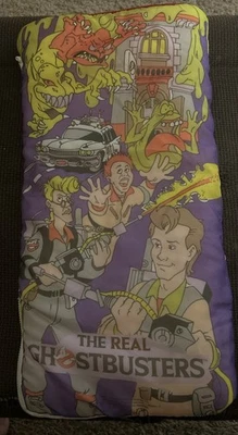 Mini saco de dormir vintage 1984/86 The Real Ghostbusters 18"X10" Foto 1 de 4