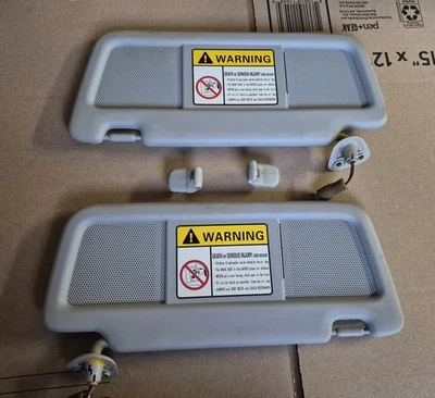 04-08 MAZDA RX8 JUEGO DE 2 PARASOL DELANTERO IZQUIERDO Y DERECHO GRIS OEM Foto 1 de 3