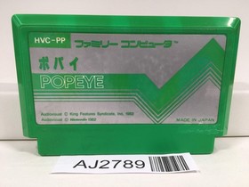 AJ2789 Popeye Nintendo Famicom NES Japan