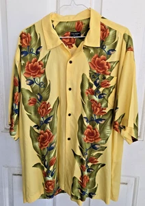 VTG Tony Lambert Shirt Mens Silk XL Single Stitch FREE SHIP - Picture 1 of 7