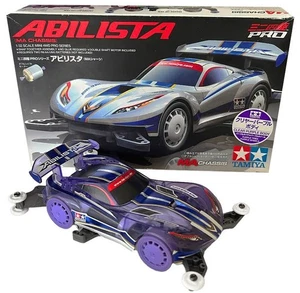 Genuine Tamiya Mini 4WD - 95218 - Abilista Clear Purple Body, Already Built - Picture 1 of 5