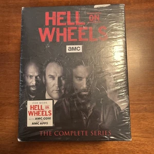 AMC Hell On Wheels The Complete Series Blu Ray 2016 Brand New Season 1 2 3 4 5 - Foto 1 di 4