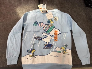 Peanuts Snoopy Woodstock Sweatshirt mit Rundhalsausschnitt Medium Light-Up Freeze - Bild 1 von 5