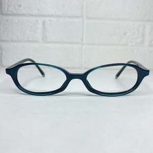 Morganthal Frederics eyeglasses frames womens teal rectangular H1519 - Picture 1 of 8