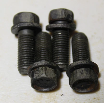 Juego de 4 pernos de polea para bomba de agua Ford F250 F350 1992-1996 OEM usados Foto 1 de 2