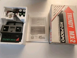 radiocommandes vintage KO PROPO MX 2, Hitec Aristo-craft Challenger 250. - Bild 1 von 6