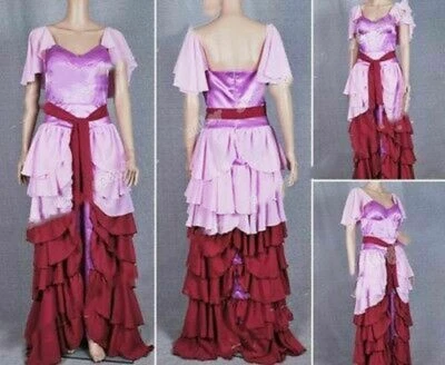 Goddess cosplay Hermione Granger costume Christmas ball dress pink purple不要脸 - Image 1 of 4