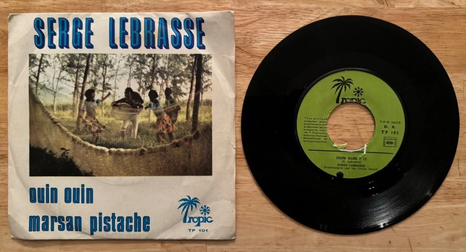 45 7" FRENCH SP SERGE LE BRASSE OUIN OUIN CARIBBEAN MUSIC - Image 1 of 2