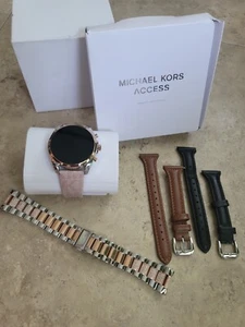 Michael Kors Gen 6 Bradshaw Two-tone Smartwatch Set MKT5137 - Picture 1 of 8