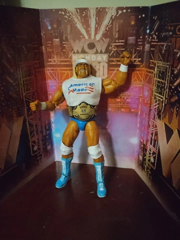 WWE MATTEL ULTIMATE EDITION CUSTOM American Made HULK HOGAN WITH CUSTOM BELT Cover