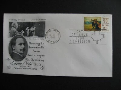 Canada tree in field variety on Rosecraft FDC Suzor Sc 492 blue line under arm - Image 1 of 3