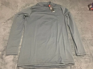 Under Armour Cold Gear Base Layer Shirt Medium Gray 1345299-001 Brand NEW - Picture 1 of 5