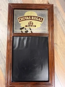 Vintage Chivas Regal 12 Jahre alt Blended Scotch Whisky Kreidetafel / Spiegel Org - Bild 1 von 4