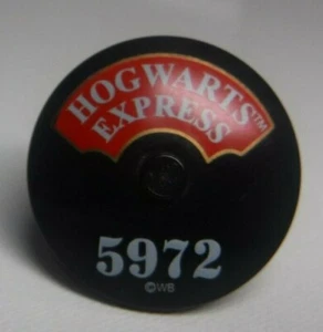 LEGO Black 4x4 Dish w/ Hogwarts Express Pattern Part 3960px6 Harry Potter 4708 - Picture 1 of 2