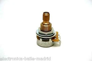 PREMIUM CTS SPLIT SHAFT 500K AUDIO LOGARITHMIC MINI POT POTENTIOMETER - Picture 1 of 1