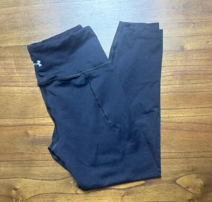 Under Armour Leggings Womens Size Small Heat Gear Black - Picture 1 of 7