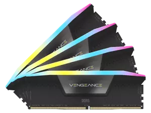 CORSAIR Vengeance RGB 128GB (4 x 32GB) 288-Pin PC RAM DDR5 5600 (PC5 44800) Desk - Picture 1 of 3