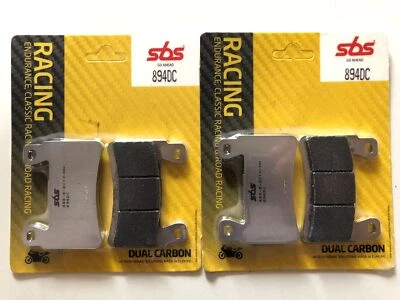 2 X SBS Rennbremsbeläge vorn 894DC Kawasaki ZX6R 636 Bj.2013-2025 ZX636E - Bild 1 von 2