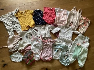 Babybekleidungsset für Mädchen Gr. 62, 25 Teile, Kleidung, Accessoires, Schuhe - Bild 1 von 15