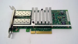 DELL Intel X520-DA2 10Gb SFP+ Dual Port PCI-e Network Adapter Card 0XYT17 Low - Picture 1 of 3